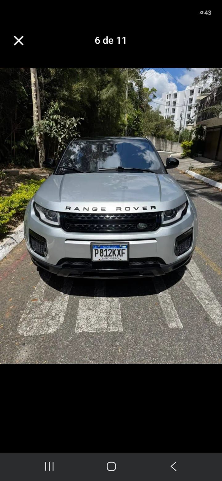 LAND ROVER RANGE ROVER EVOQUE  - 2019                                        