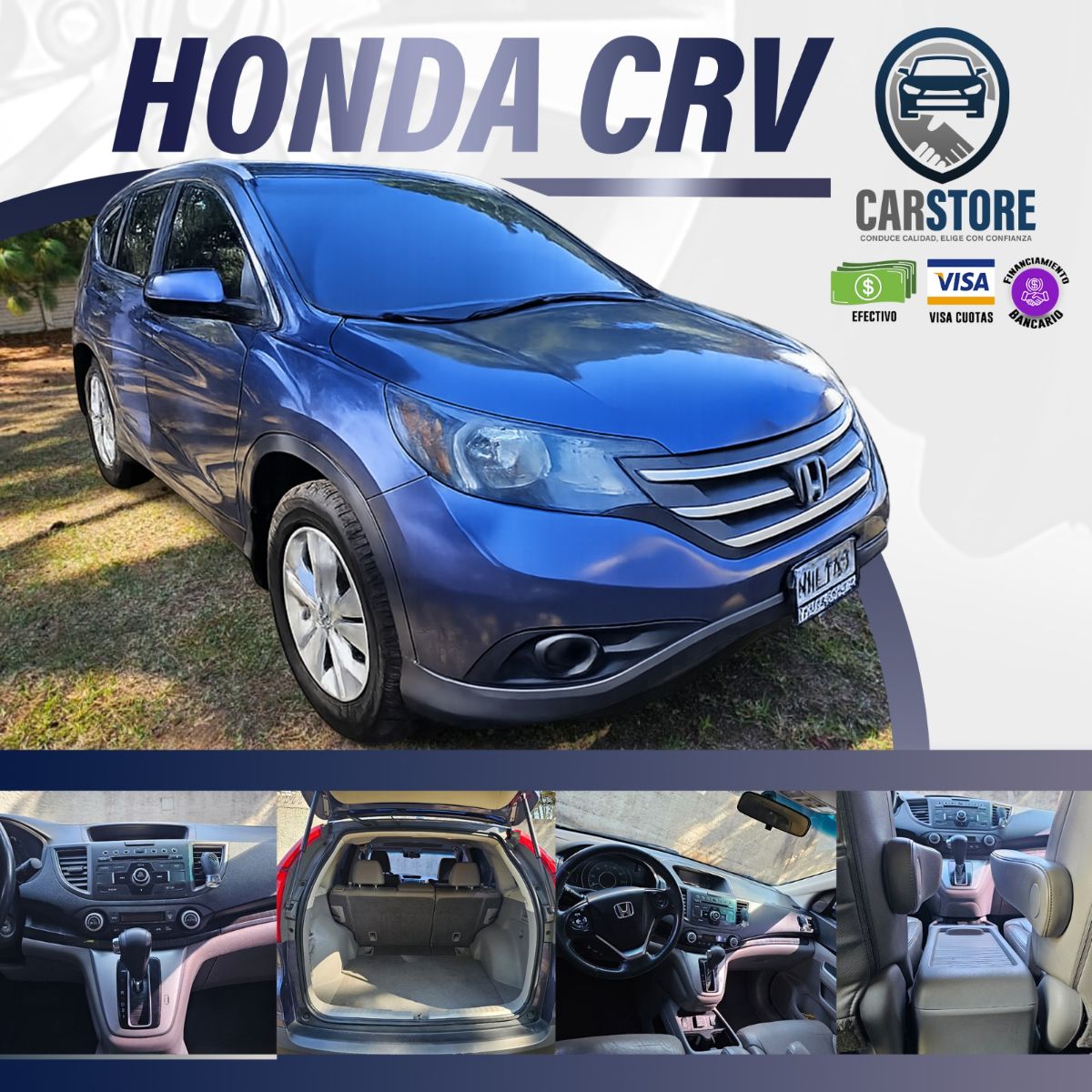 HONDA CRV EXL - 2014